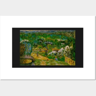 a spring landscape - Pierre Bonnard Posters and Art